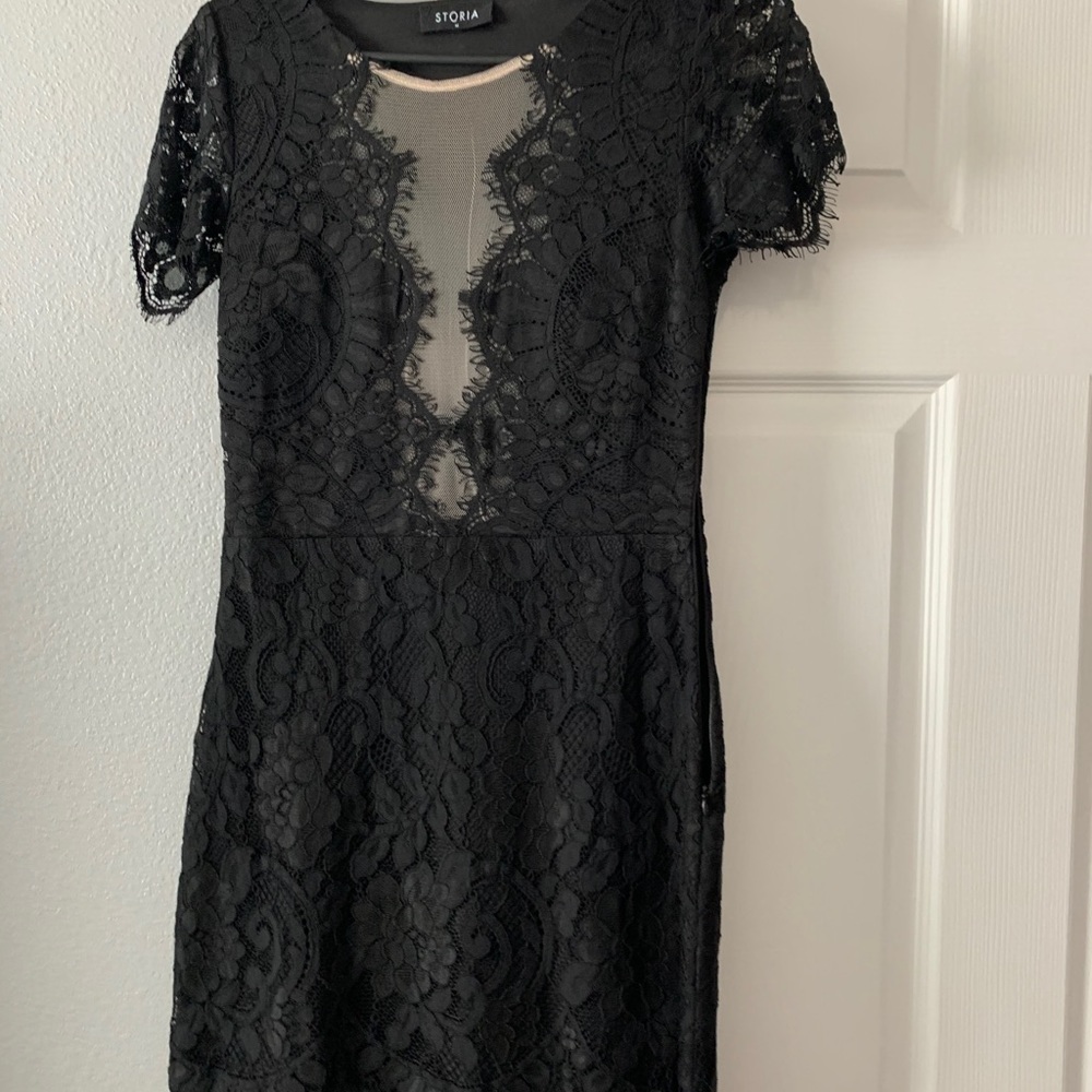 black formal dress